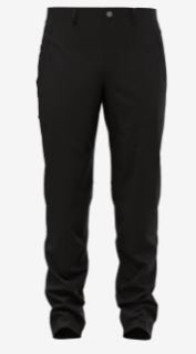 PANTS REGULAR LENGTH ASCENT WARM - BLACK