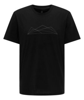 CAMP TEE MEN - TRUE BLACK GRAPHIC