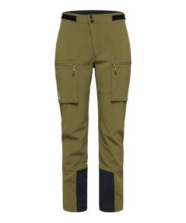 ROC WINTER SOFTSHELL PANT WOMEN - OLIVE GREEN