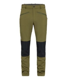 CHILLY SOFTSHELL PANT MEN - OLIVE GREEN/TRUE BLACK