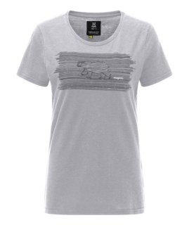 TRÄD TEE PRINT WOMEN - CONCRETE