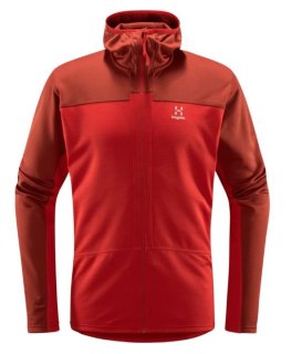 ROC FLASH MID HOOD MEN - CORROSION/ZENITH RED
