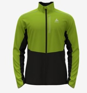 JACKET LANGNES - LIME GREEN / BLACK