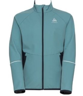 JACKET ENGVIK JUNIOR - REEF WATERS / DARK SAPPHIRE