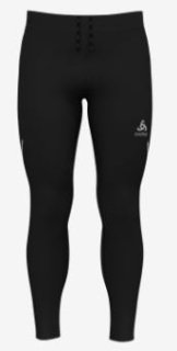TIGHTS CERAMIWARM - BLACK / ODLO CONCRETE GREY