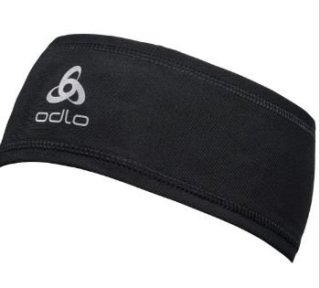 HEADBAND POLYKNIT LIGHT ECO - BLACK