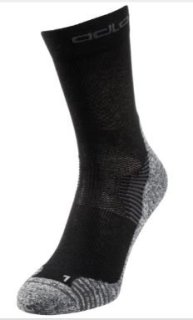 SOCKS MICRO CREW CERAMICOOL HIKE 2 PACK - BLACK