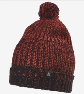 HAT HEAVY KNIT - BLACK / ODLO CONCRETE GREY