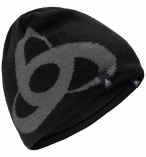 HAT CERAMWARM PRO MID GAGE - BLACK / ODLO STEEL GREY