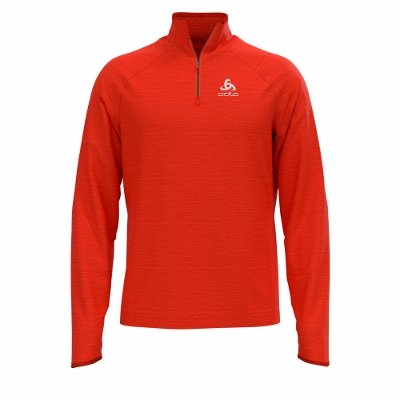 MIDLAYER 1/2 ZIP MILLENNIUM ELEMENT - ORANGE.COM MELANGE