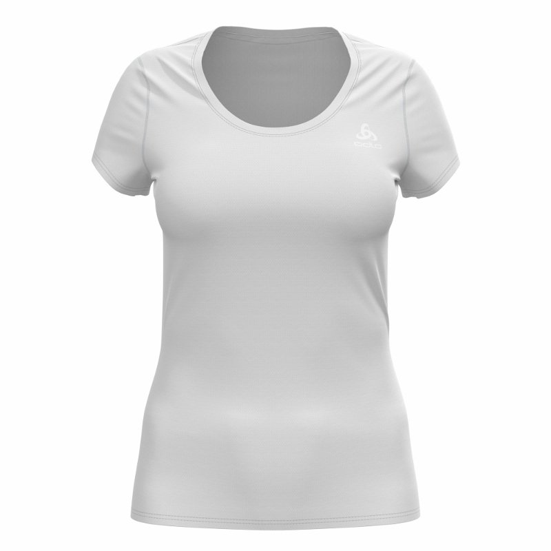 BL TOP CREW NECK S/S ACTIVE FDRY LIGHT - WHITE