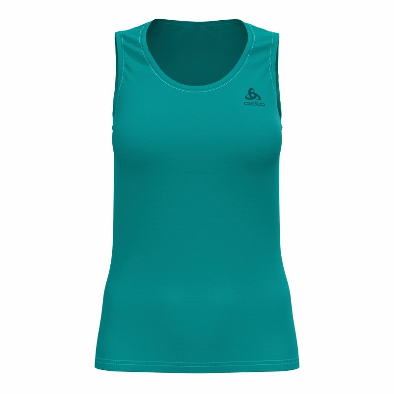 BL TOP CREW NECK SINGLET ACTIVE F DRY LI - JADED