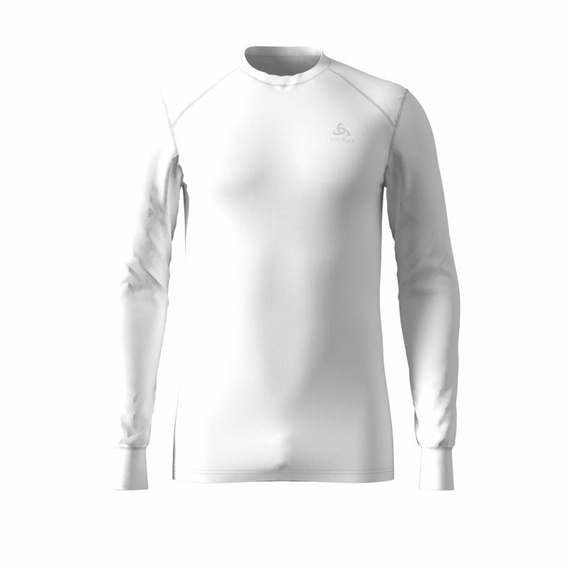 BL TOP CREW NECK L/S ACTIVE WARM ECO - WHITE