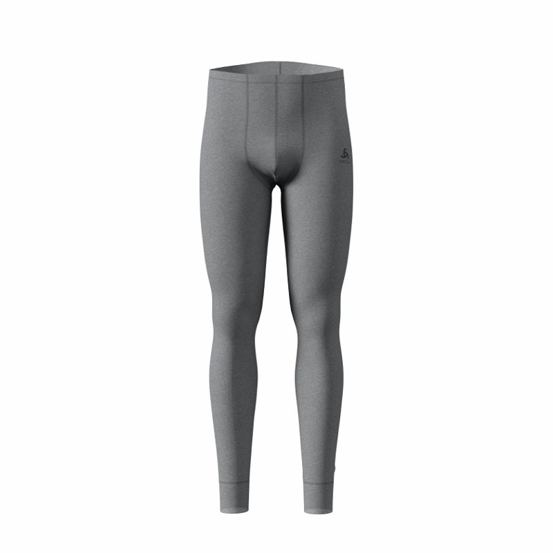 BL BOTTOM LONG ACTIVE WARM ECO - GREY MELANGE